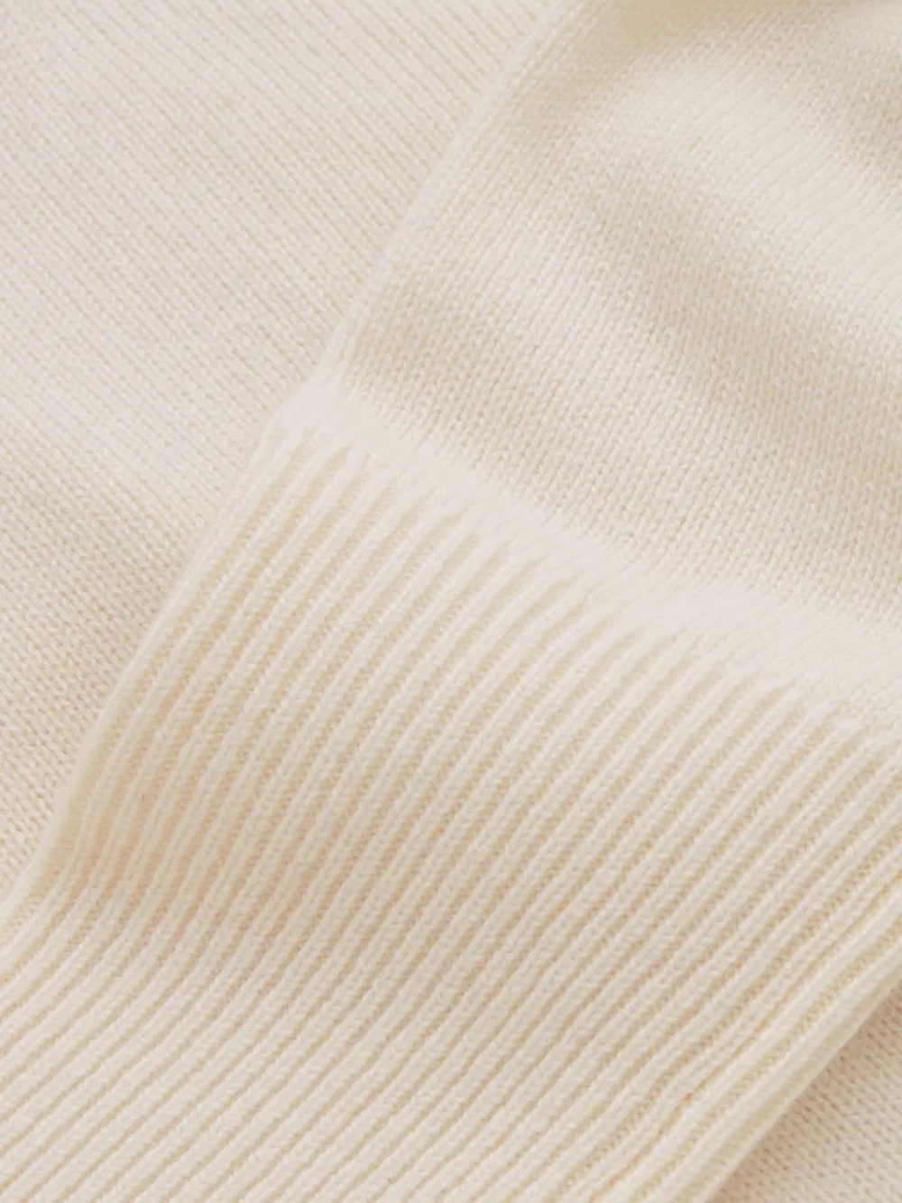 COS 100% Cashmere Ivory Turtleneck Sweater High Neck Minimalist Luxury Small - Picture 4 of 11
